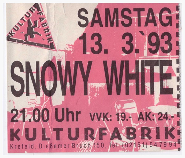 (1993-03-13) Snowy White - Krefeld, Kulturfabrik 600px