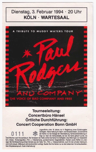 (1994-02-03) Paul Rodgers and Company - Köln, Wartesaal 600px