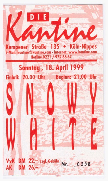 (1999-04-18) Snowy White - Köln, Die Kantine 600px